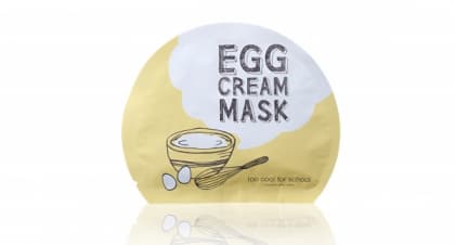 新品速報─即敷即白雞蛋mask