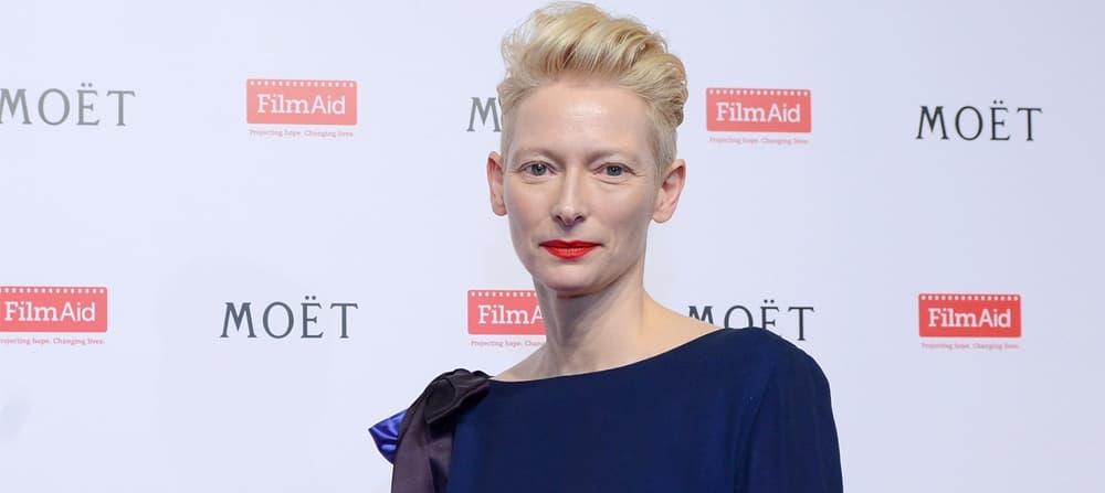 不得了！Tilda Swinton 型訪香港