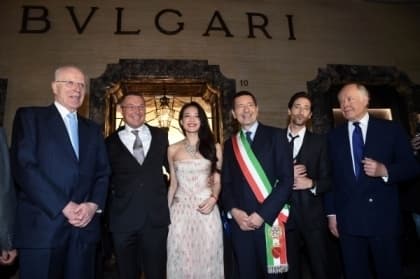 直擊Bulgari 羅馬旗艦店開幕盛典