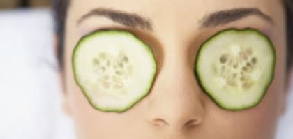 青瓜敷眼真的有效？