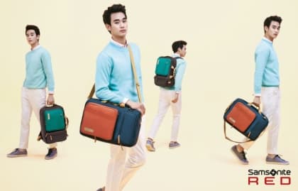 潮遊首選 Samsonite RED