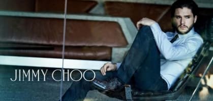 Game of Thrones 男星代言Jimmy Choo