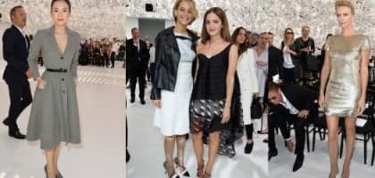 Dior 2014 Haute Couture show 中外女星一拼高下