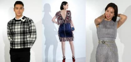 俊男美女 @ CHANEL 首爾展揭幕式