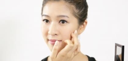 方形面變尖面化妝教學