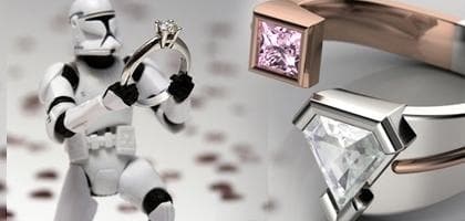 奪取宅女芳心！電影動漫主題婚戒
