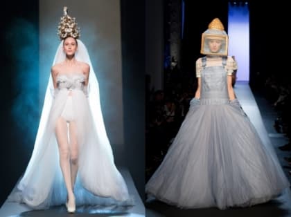 Jean Paul Gaultier反傳統婚紗 男裝女穿