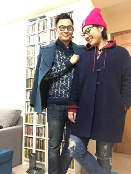 街裡愛人一對對之情侶裝新演繹