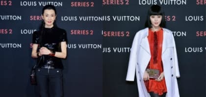 范冰冰、張曼玉鬥法 Louis Vuitton 展覽
