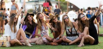 Coachella 音樂節街拍 學學她們都怎麼露肉