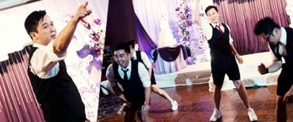驚喜無限！在婚宴中跳舞