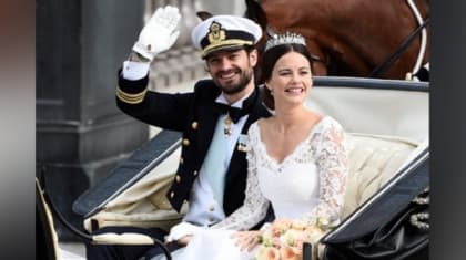瑞典平民王妃的絕美婚紗
