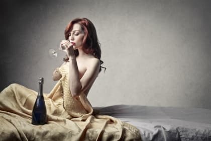愛喝酒的女生