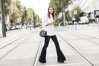 Skinny jeans out！<br>顯瘦要學女星穿喇叭褲