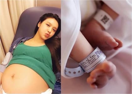 恭喜官恩娜誕下混血囝囝 !  PS 最美孕婦比拼
