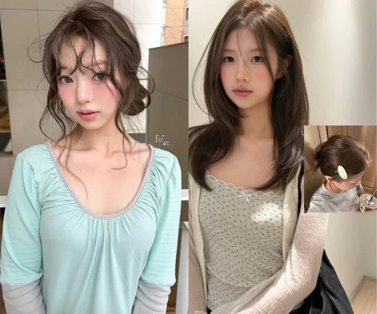 韓國女生髮色新寵「薄荷米棕」!室內低調、陽光下超驚艷 擺脫黃氣染出高級透明感6款範本請截圖!