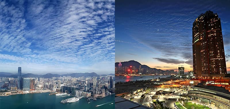 香港天文台為你搜羅全港最美天空!