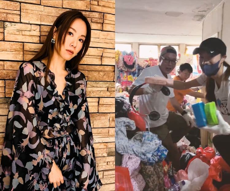 鄧麗欣東方昇行善落力為婆婆執垃圾屋驚見死老鼠!場面震驚4度嘩聲 細數女神曾多次世界各地行善