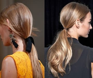 春裝絕配!<br>必學氣質馬尾 Sleek Ponytail