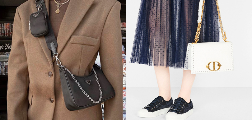 搜羅2020年第一個It Bag！必入手的新版Dior 30 Montaigne、Prada復刻版 Hobo bag