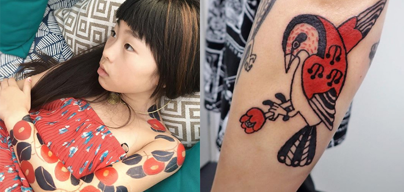日本女生11歲就當紋身師？「日式禪繞畫法」連外國人都專門拜訪！