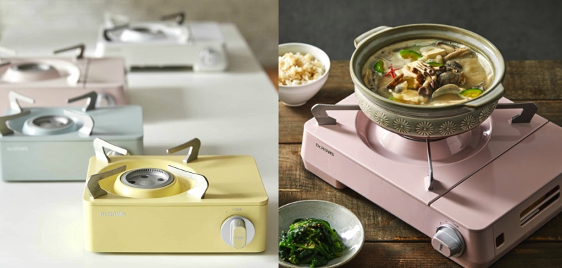 粉色家品控必搶！韓國夢幻gas爐讓下廚變成時尚玩意