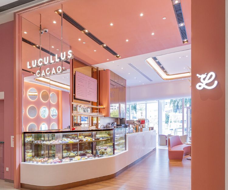 【#sheGO】LUCULLUS CACAO café 奧海城店 沉浸於高雅的 Dusty Pink 世界